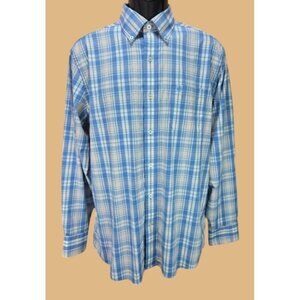 Southern Tide Men's Intercoastal Plaid Performance Shirt Medium
